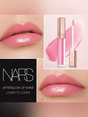 NARS Afterglow Lip Shine Gloss Lover to Lover NIB Authentic